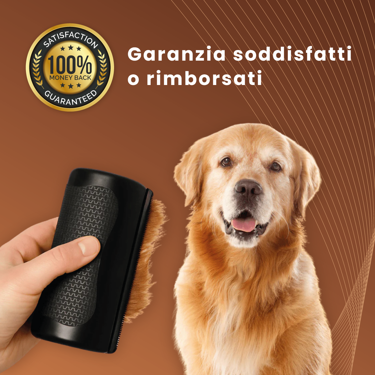 Magic Brush™ | Spazzola per toelettatura di cani, gatti e animali domestici